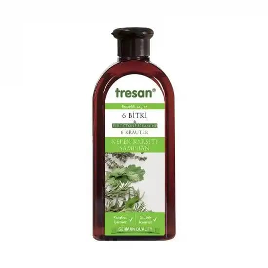 Tresan 6 Bitki Kepek Karşıtı Şampuan: Doğal ve Etkili Saç Derisi Bakım Çözümü