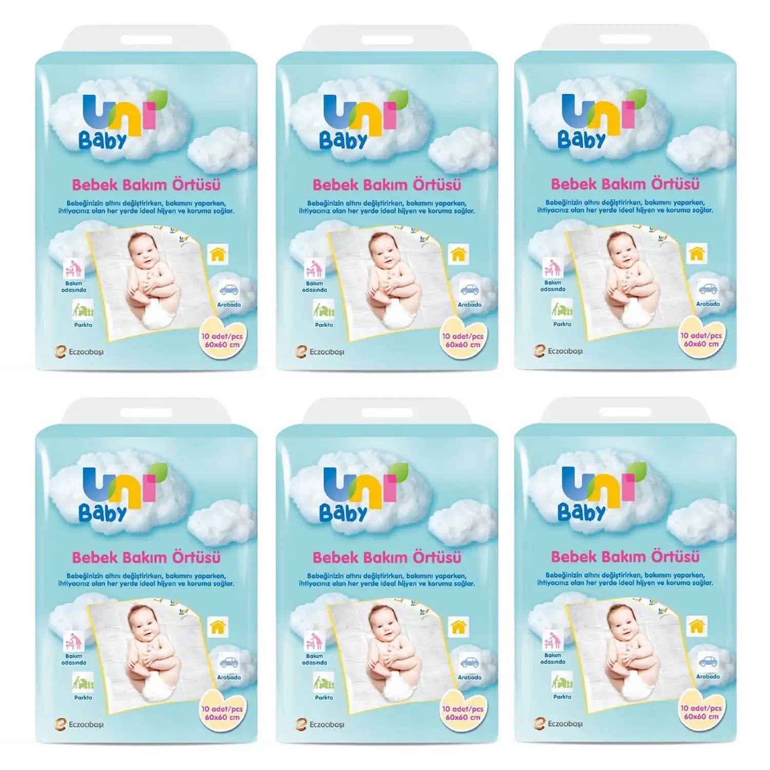 Uni Baby Bebek Bakım Örtüsü ile Güvenli ve Konforlu Bebek Bakımı Sağlayın