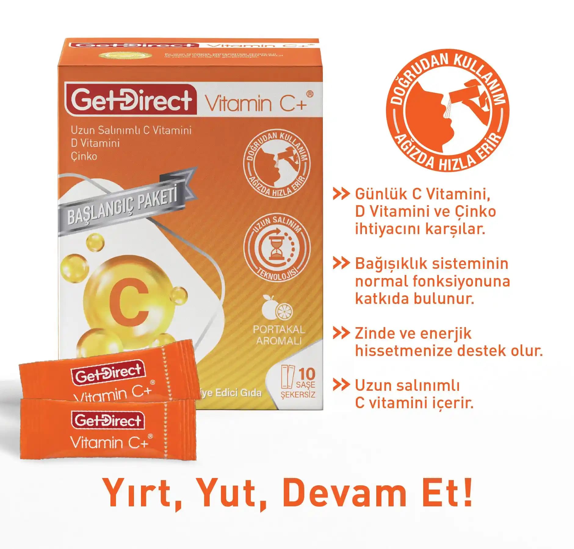 Uzun Salınımlı C Vitamini ile Cilt Sağlığında Etkili ve Kalıcı Sonuçlar