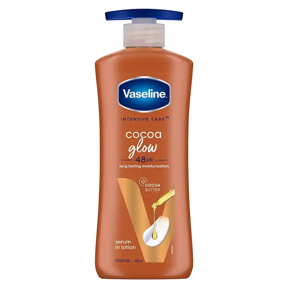 Vaseline Cocoa Glow ile Derinlemesine Nemlendirme ve Parlaklık Sağlayan Cilt Bakımı