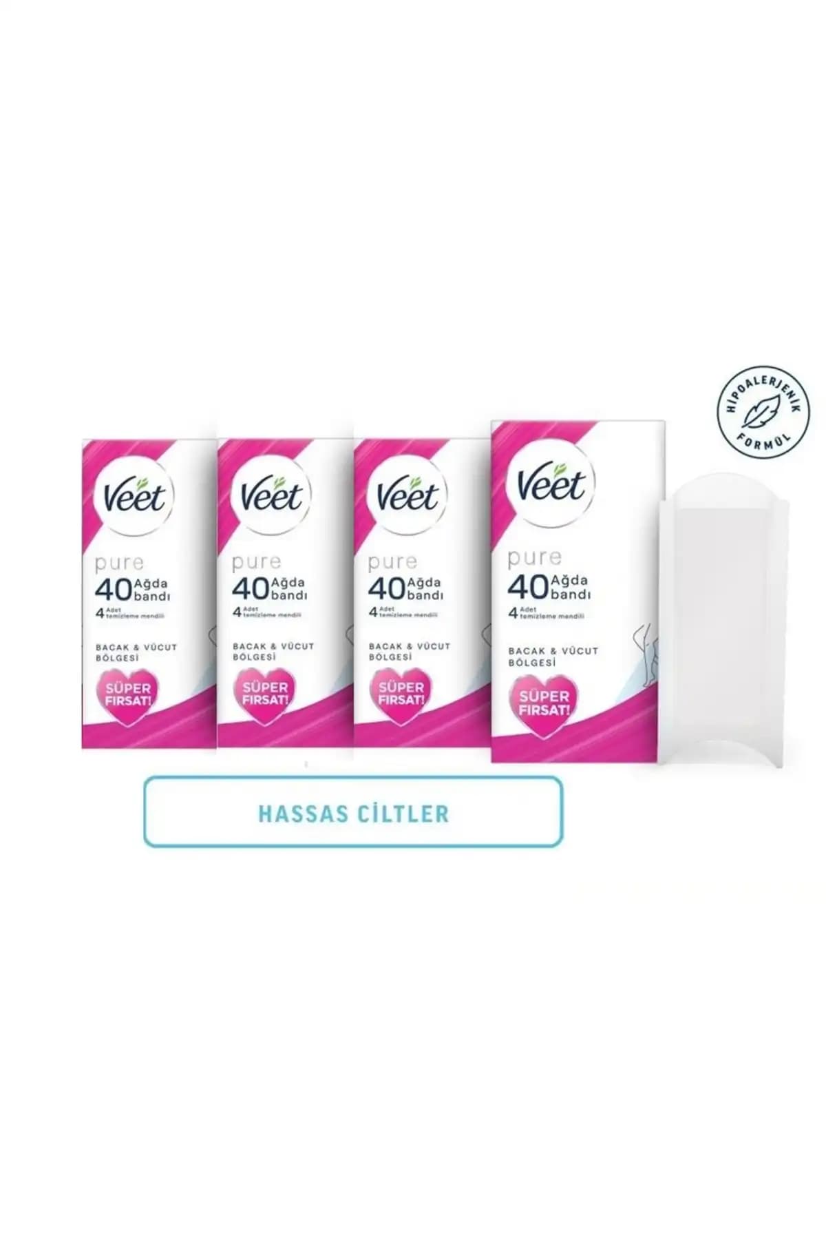 Veet 40’lı Ağda Bandı: Ekonomik ve Hassas Ciltler İçin Etkili Tüy Alma Çözümü