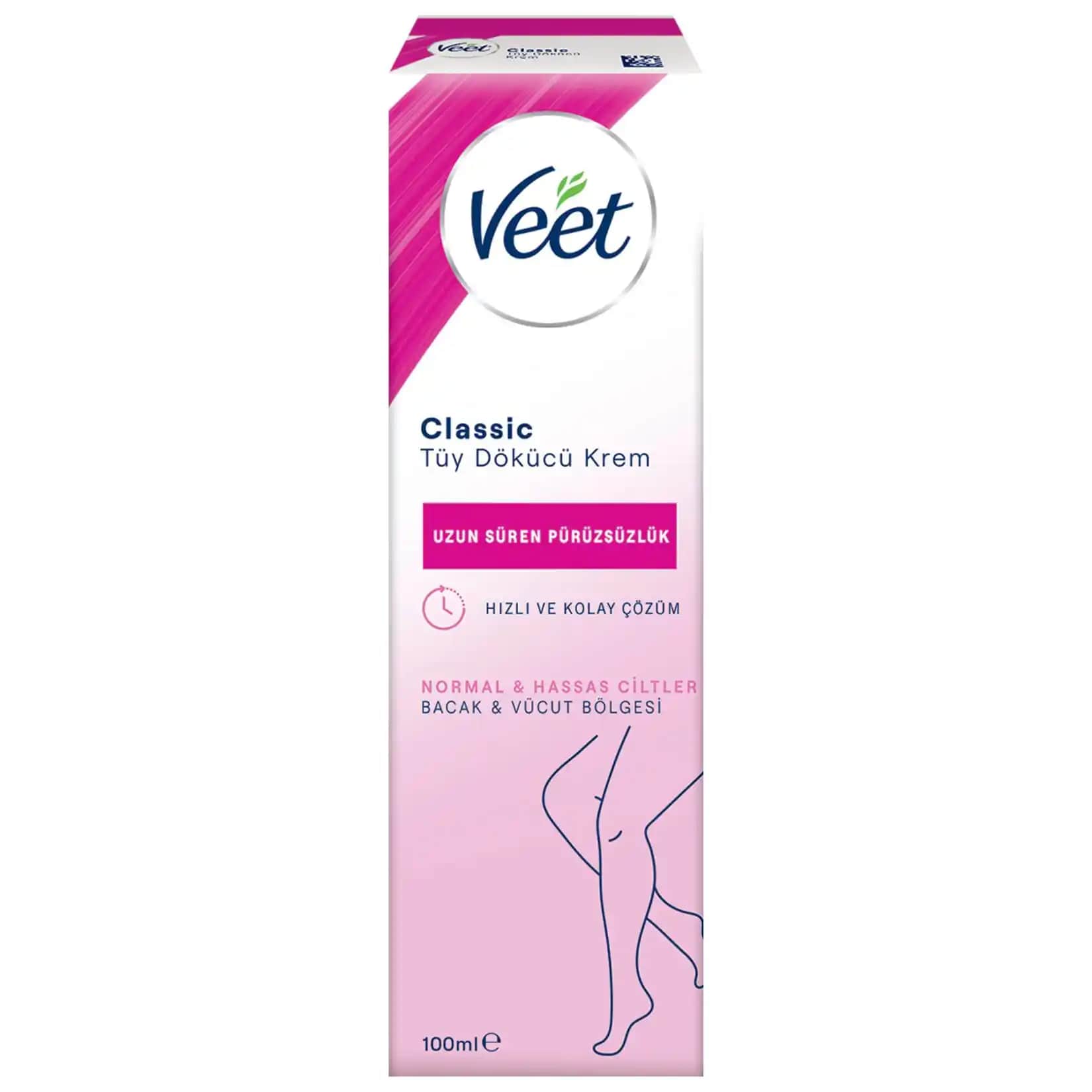 Veet Classic Tüy Dökücü Krem: Hızlı ve Güvenilir Tüy Alma Çözümü