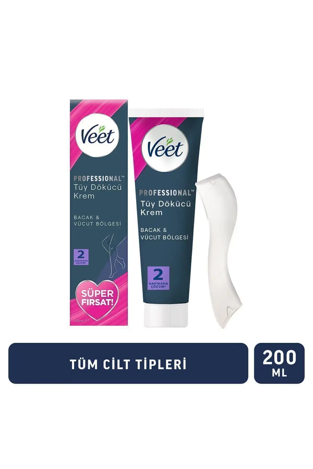 Veet Profesyonel Tüy Dökücü Krem: Güvenilir ve Hızlı Tüy Giderme Çözümü