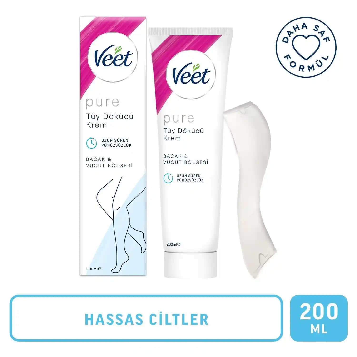 Veet Pure Tüy Dökücü Krem: Doğal İçeriklerle Hızlı ve Güvenli Tüy Giderme Yöntemi