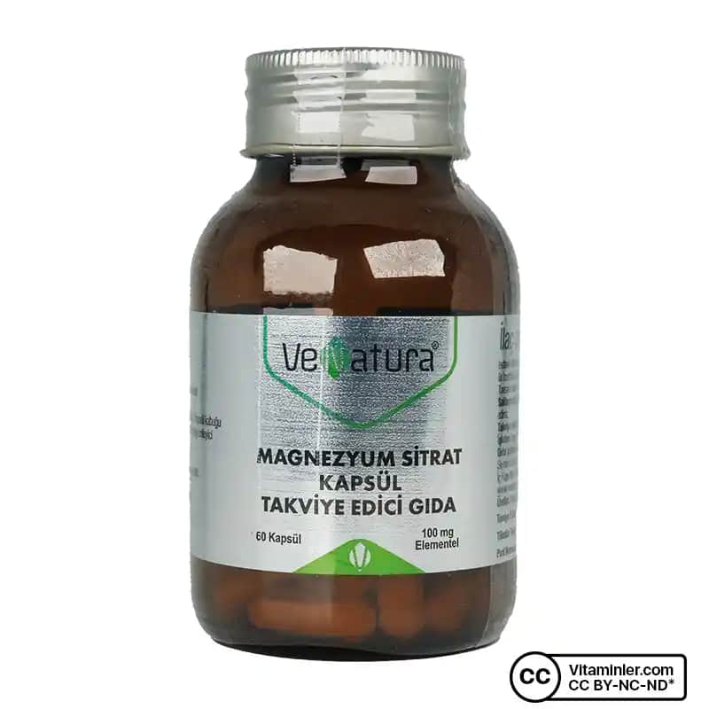 Venatura Magnezyum Sitrat ile Sağlık ve Güzellik İçin Doğal Destek Çözümünüz