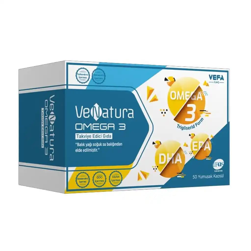 Venatura Omega 3 ile Doğal Güzellik ve Sağlık İçin Güçlü Bir Bakım Çözümü