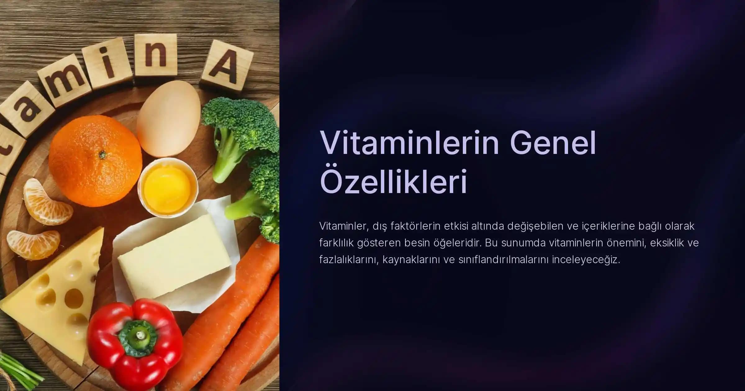 Vitaminlerin Kozmetik ve Kişisel Bakımda Rolü ve Cilt Sağlığını Destekleyen Özellikleri