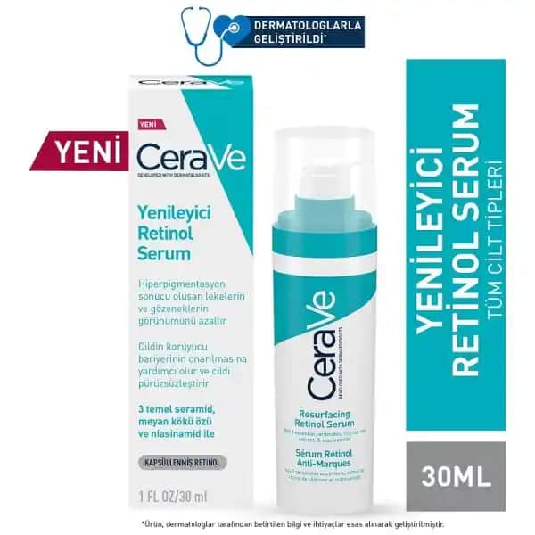 Yağlı ve Düzensiz Ciltler İçin Retinol Serumu: CeraVe 30 ml’lik Güvenilir Çözüm Rehberi