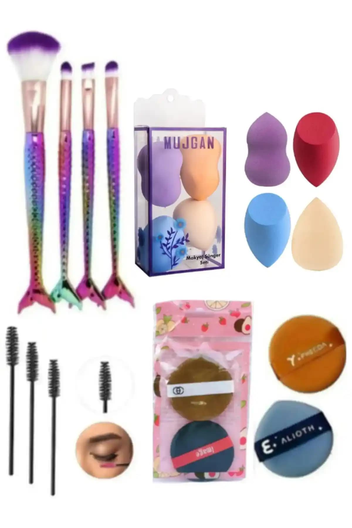 15 Parça Makyaj Fırça Seti ile Doğal Uygulama ve Yüksek Kontrol İçin Profesyonel Seçenek