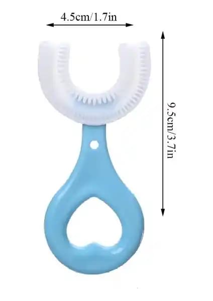 2-6 Yaş İçin Nazik ve Güvenli Ağız Bakımı: Maslord U Şekilli Silikon Bebek Fırçası