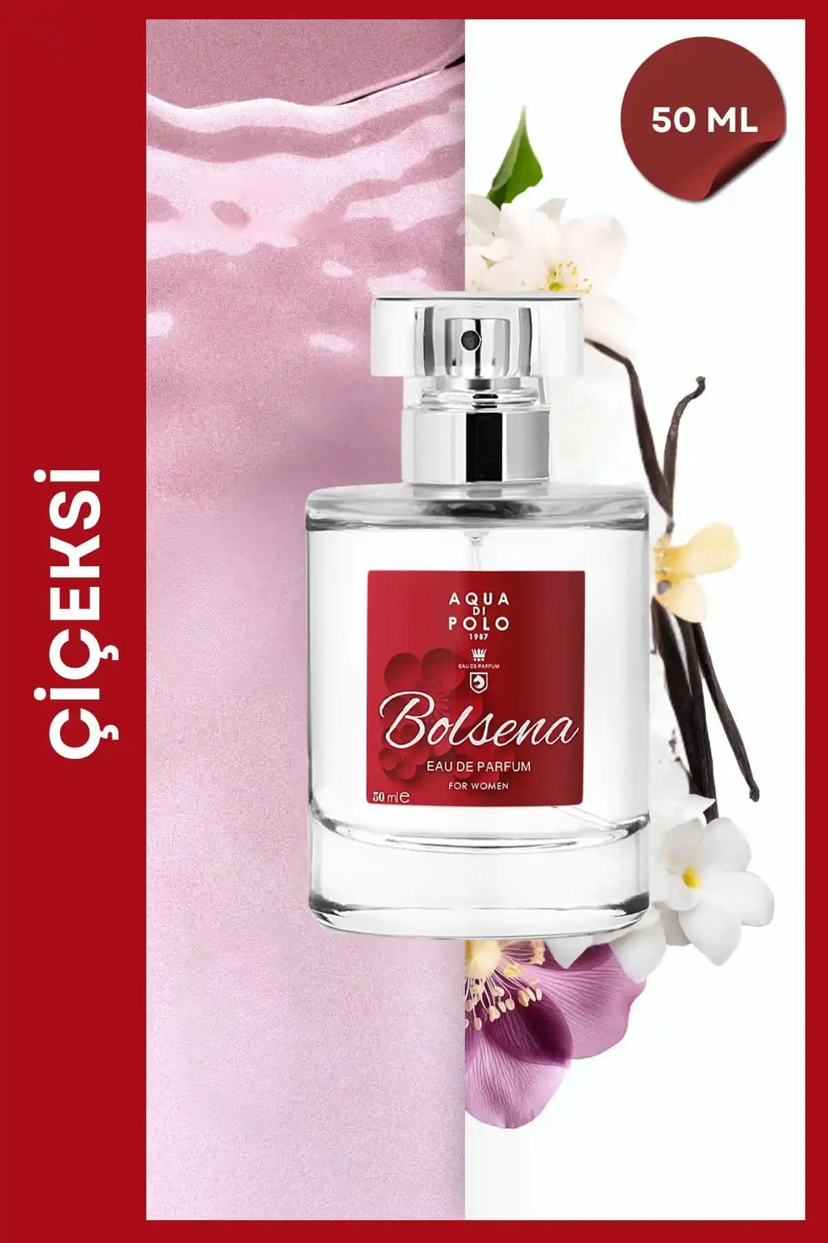 Aqua Di Polo 1987 Bolsena Kadın Parfümü: Zarafet ve Çiçeksi Kalıcılıkla Gün Boyu Şık Bir İmza