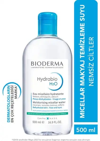 Bioderma Hydrabio H2O Nemlendirici Mikellar Temizleme Suyu: Kuru Ciltler İçin İnceleme