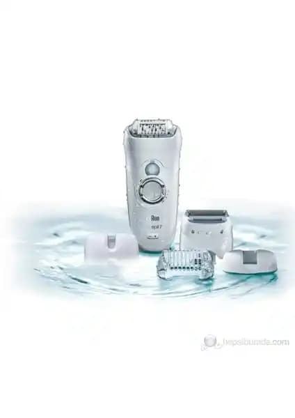 Braun Silk-Epil 7 7681 Epilatör: Islak-Kuru Kullanım, Işık Sistemi ve 40 Cımbızlı Performans