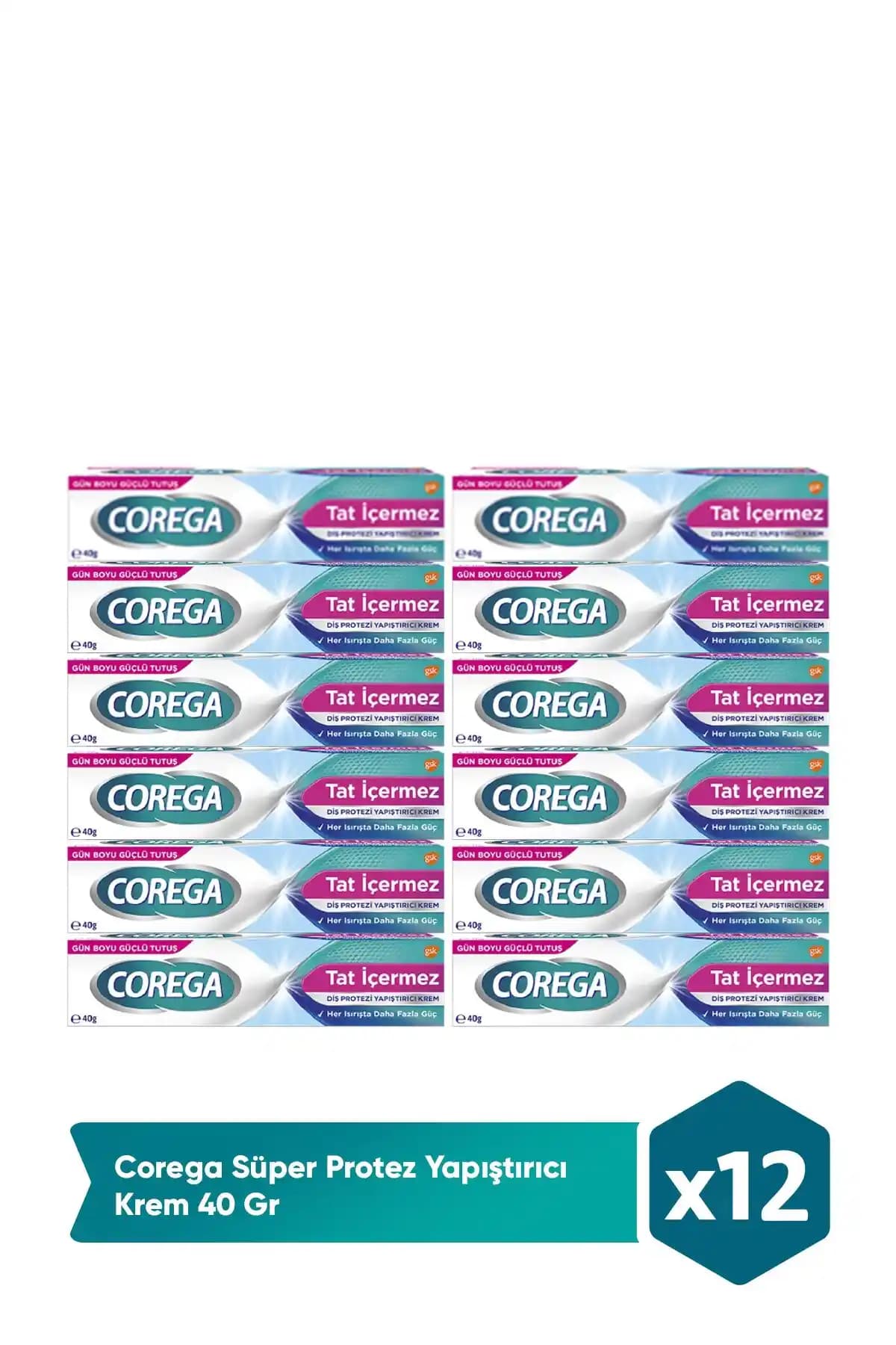 Corega Süper Protez Yapıştırıcı Krem ile Protez Konumlandırma Güvenli Uzun Ömürlü Çözüm