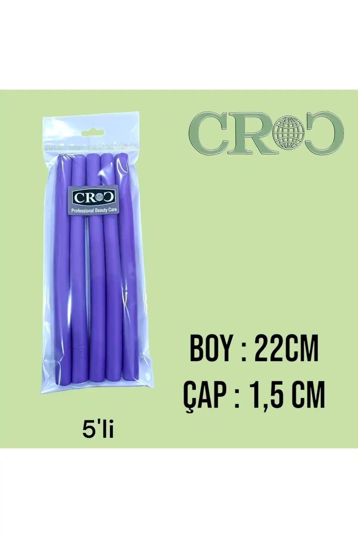 Croc 1240 Sosis Bigudi Mor 5'li Set ile Dalga Oluşturma Rehberi: Saçta Kontrol ve Stil