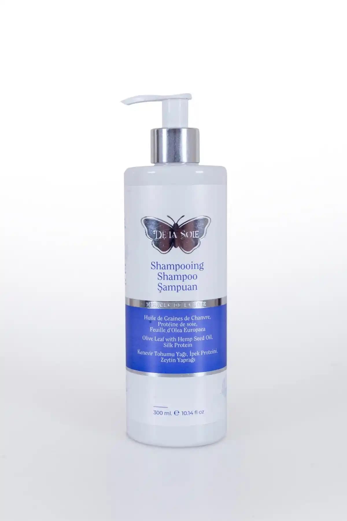 De La Soie Tüm Saçlar İçin Besleyici Onarıcı Şampuanı: Sülfatsız İpek Proteinli Formül
