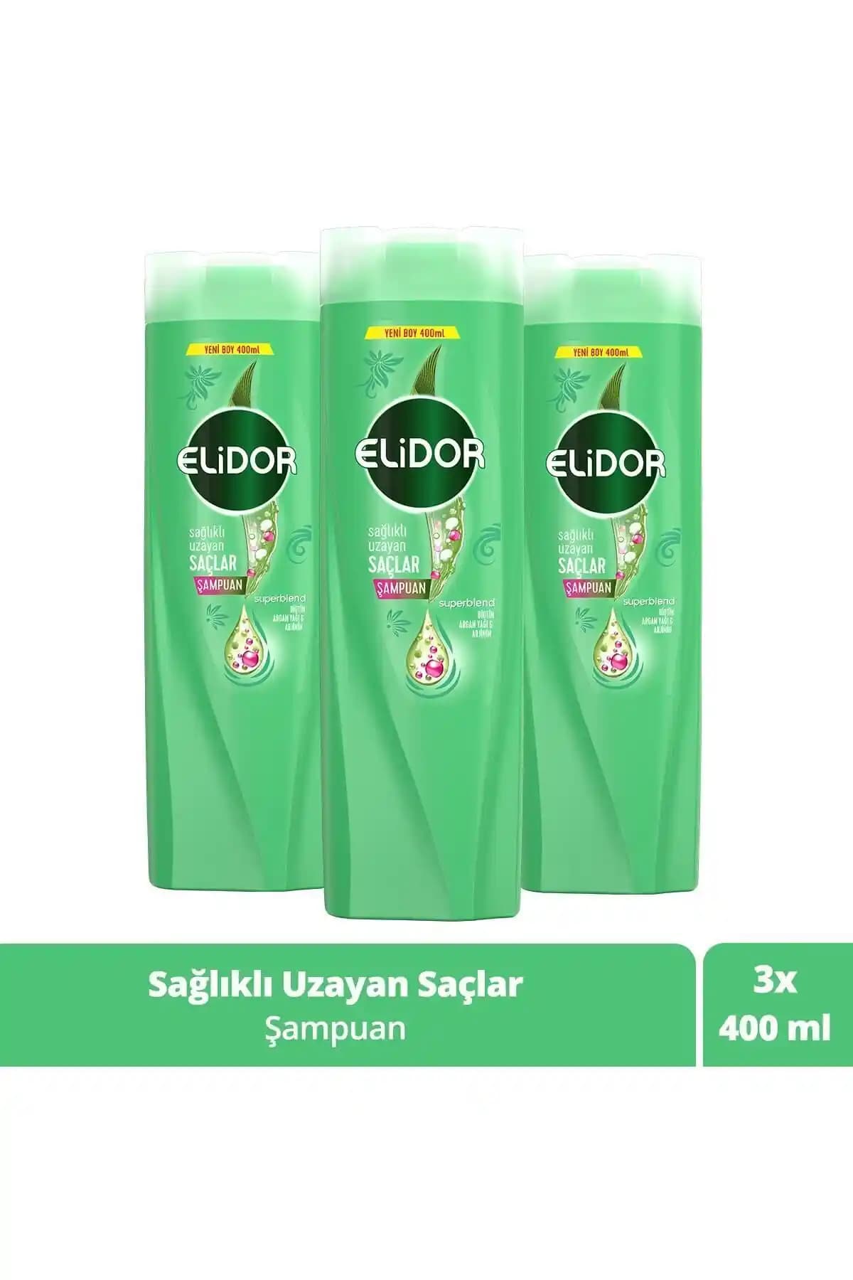 Elidor Superblend Saç Bakım Şampuanı: Biotin ve Argan ile Sağlıklı Saç Uzaması