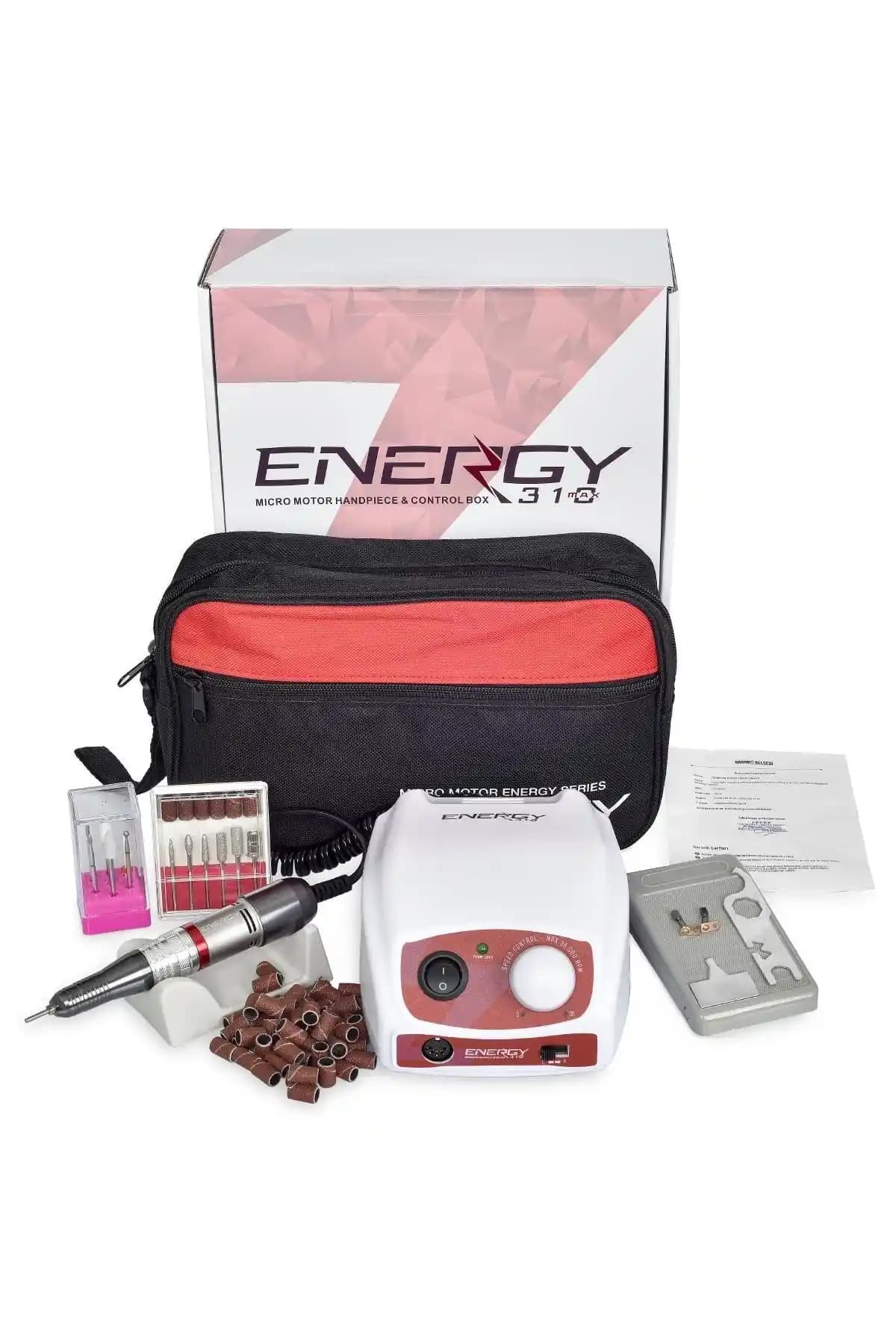 Energy 310 Max: yüksek hızlı törpü, çift yönlü dönüş ve güvenli pedallı kontrol