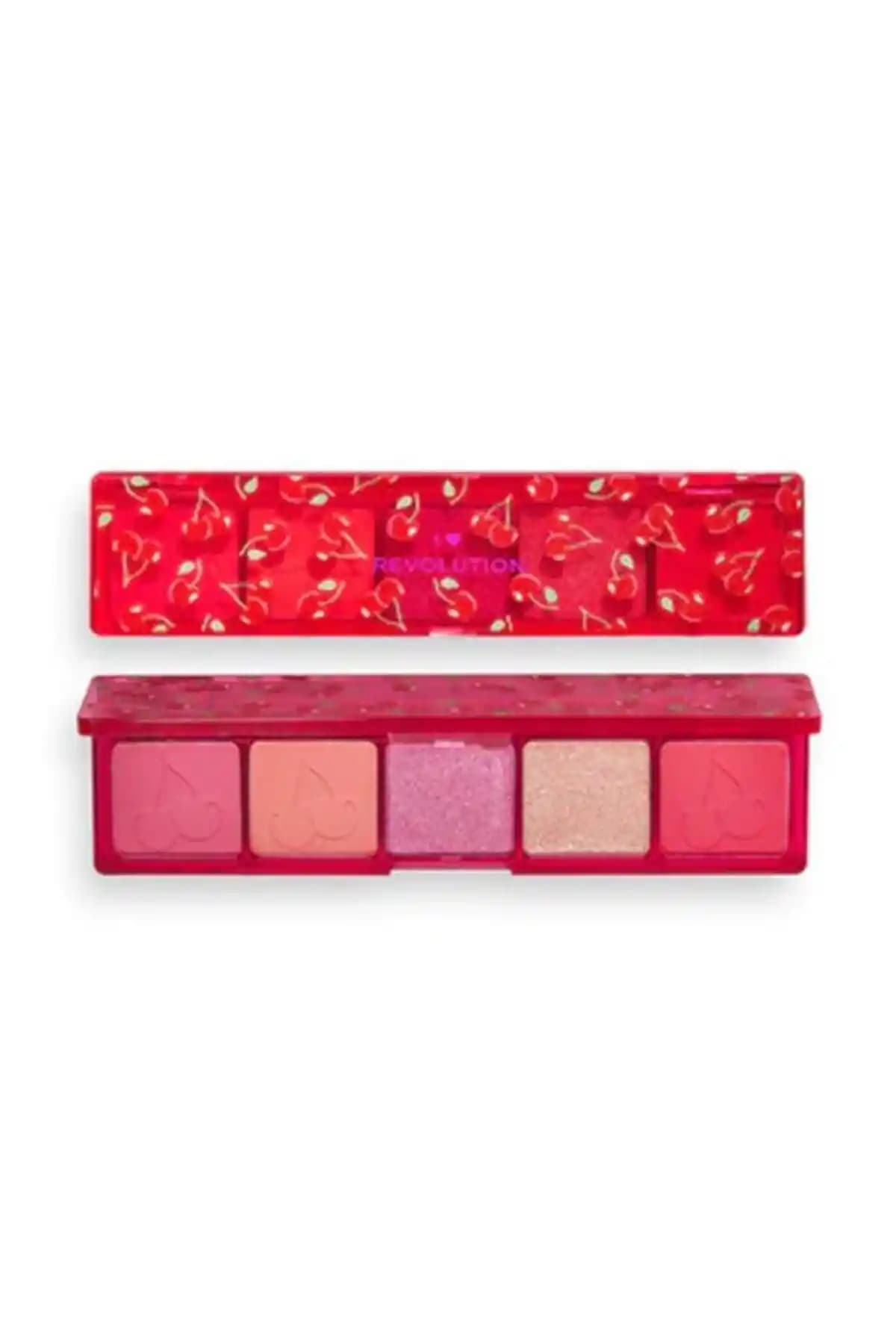 I Heart Revolution Mini Match Far Paleti Xoxo: Beyaz Mat Göz Farı, Kompakt ve Taşınabilir