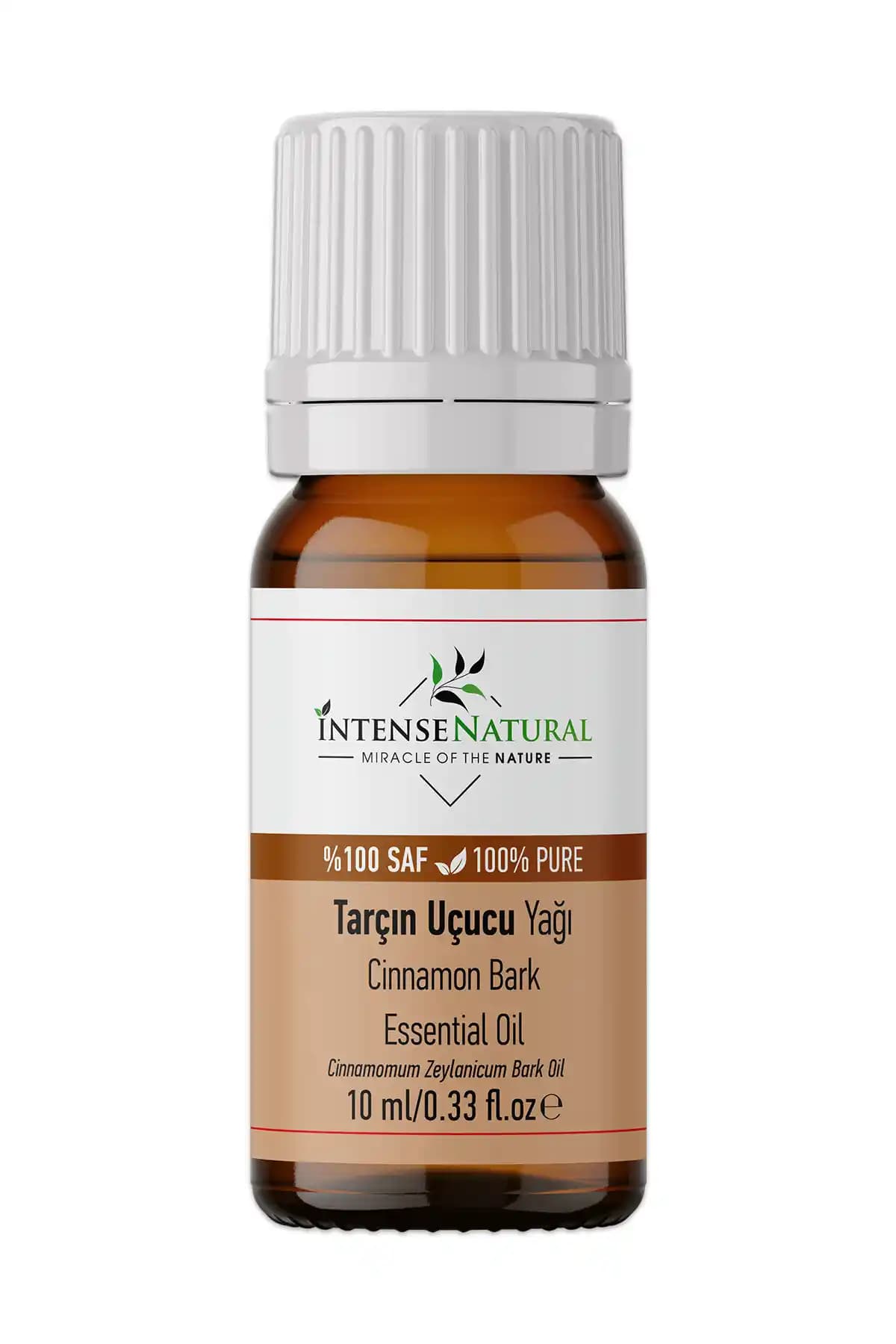 Intense Natural Tarçın Uçucu Yağı – %100 Saf Doğal, 10 ml, Türkiye Menşeli