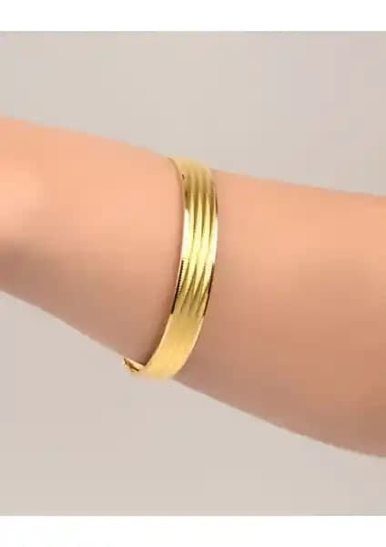 Kuyumcu Nurettin 10 gram Trabzon Modeli 22 Ayar Altın Bilezik, Damga ve Sertifikalı