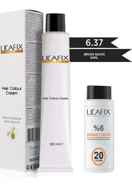 Lil'afix 6.37 Bronz Kahve Krem Boya ve 20 V Oksidan: Özellikler ve Uygulama