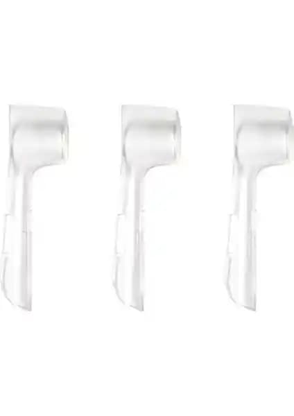 Lovyco Koruma Kapakları Seti (3 Adet) – Oral-B Fırça Başlıkları İçin Güvenli Saklama