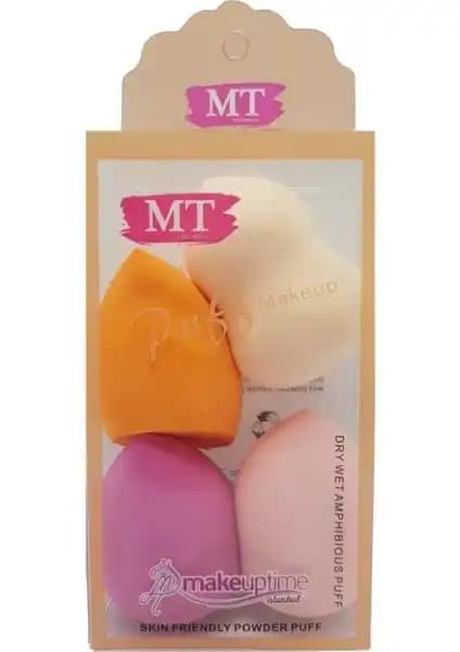 Makeuptime 4'lü Armut Sünger Seti ile MUJGAN Kalpli 3'lü Standlı Sünger İnceleme