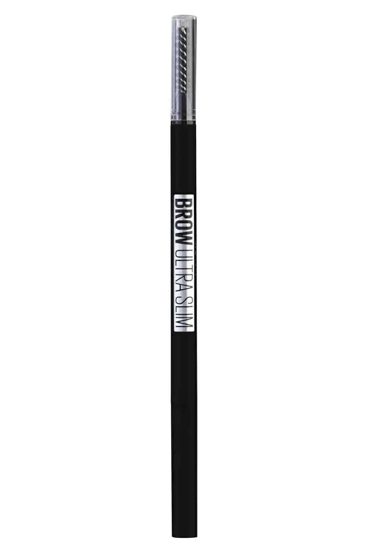 Maybelline Brow Ultra Slim 06 Black Brown ile doğal ve ince kaş kontürü için kalem