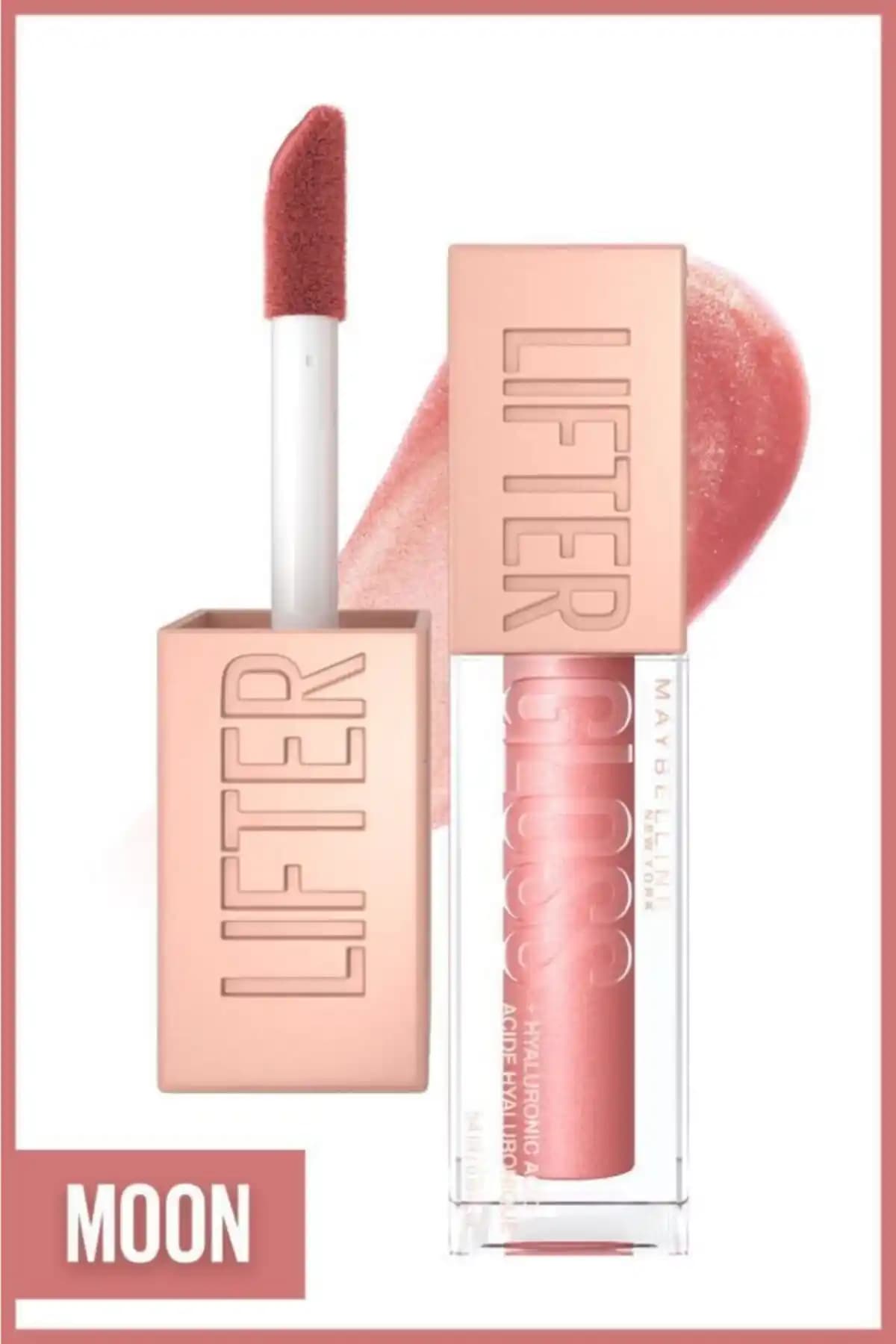Maybelline Lifter Gloss Moon: Nemlendiren Kahverengi Işıltılı Dudak Parlatıcısı