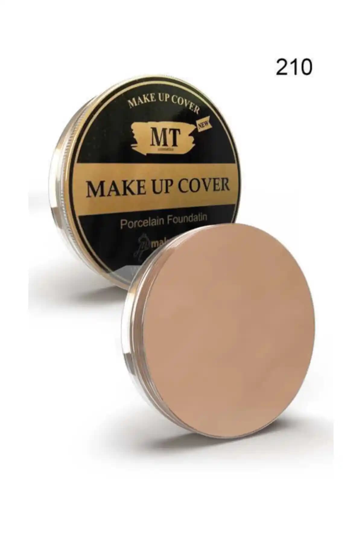 Mt Porselen Fondöten Make-Up Cover 210 Normal Ton: Yüksek Kapatıcılık ve Mat Bitiş