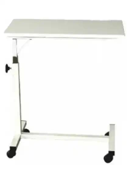 Nasip Medikal Hasta Yemek Masası: Yükseltilebilir, Tekerlekli ve Kolay Temizlenir