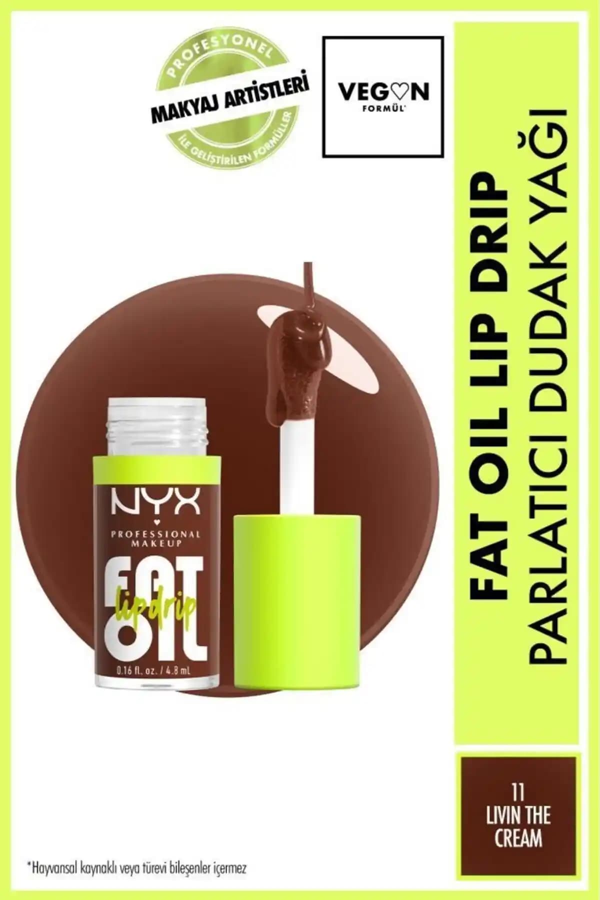 NYX Fat Oil Lip Drip Parlatıcı Dudak Yağı İnceleme: Nemlendirme ve Doğal Parlaklık