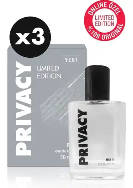 Privacy Men Limited Edition EDT Erkek Parfüm: Üretici, ambalaj ve kullanıcı deneyimi