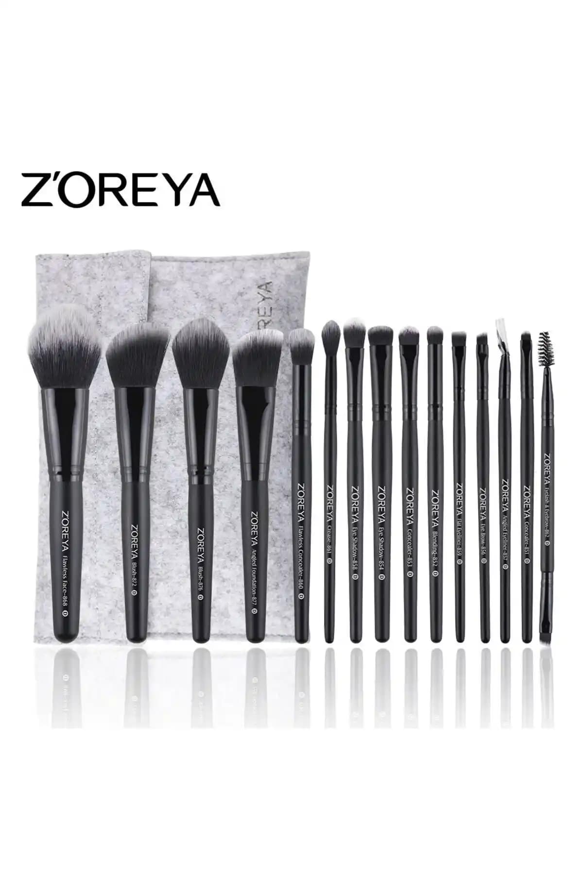 Pro Makyaj Fırça Takımıyla Yüz ve Göz Uygulamalarında Kusursuz Dağılım ve Kontrol