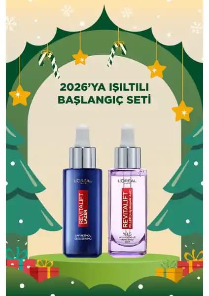Revitalift Filler Serum ve Lazer Saf Retinol Gece Serumu Paketi Hakkında Bilgiler
