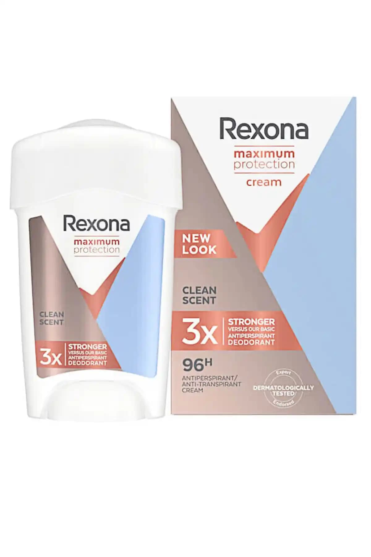 Rexona Maximum Protection Cream Clent Scent: 96 Saat Etkin Koruma ve Krem Formu