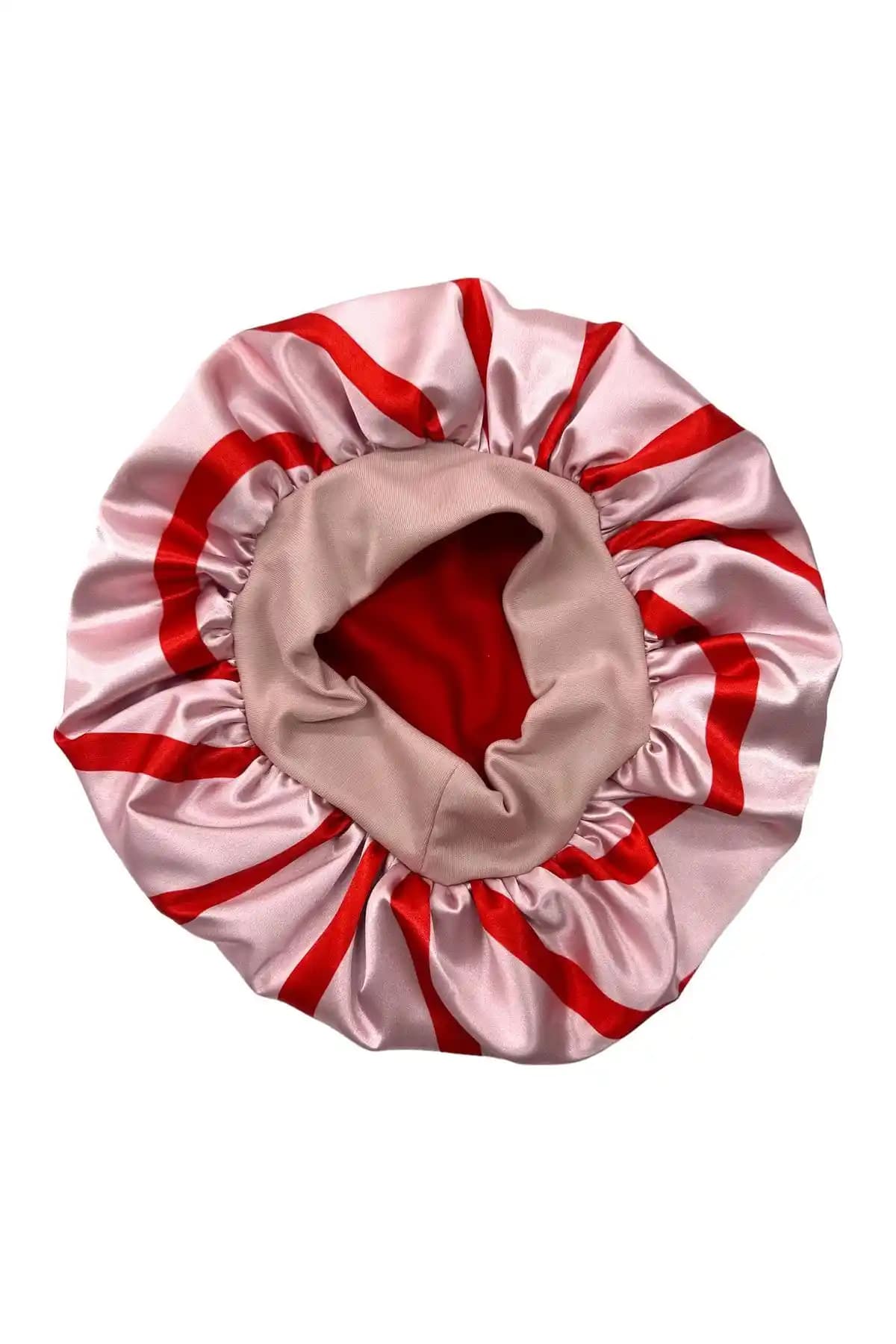 Saç Karışıklığını Azaltan Kıvırcık Saçlılar İçin Saten Bone Uyku Bonesi ile Rahat Sabahlar