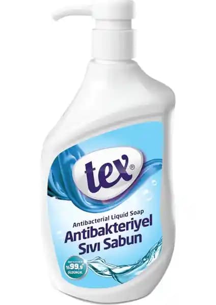 Tex antibakteriyel sıvı el sabunu 750 ml ile günlük eller temizliği güvenle sağlanır