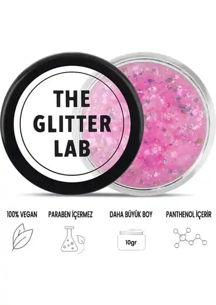 The Glitter Lab Flamingo Pink ile Witch Jel Parlatıcıları Karşılaştırması: Kalıcılık ve Parlaklık