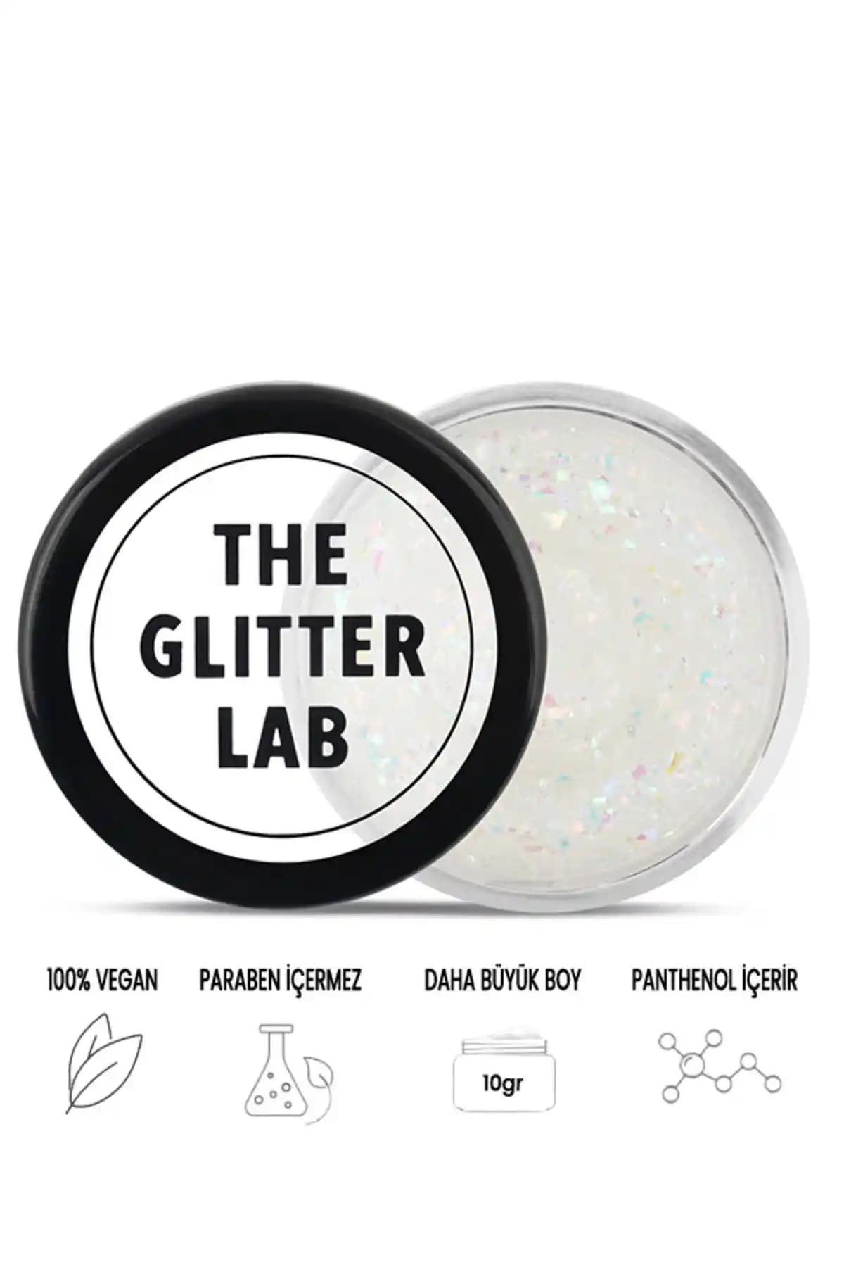 The Glitter Lab Paradise Bej Glitter: Günlük ve Festival Makyajına Hipoalerjenik Parıltı