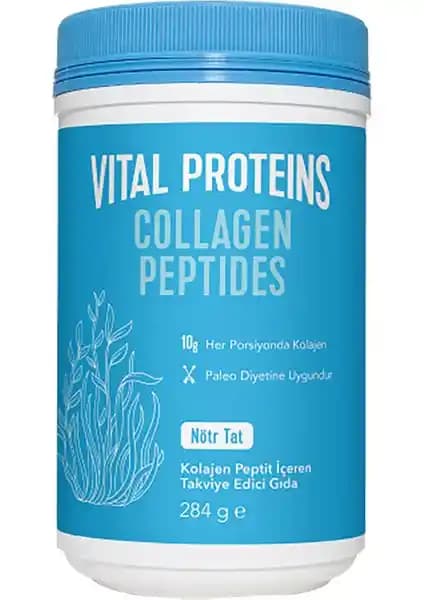 Vital Proteins Kolajen Peptitleri 284 g nötr tadlı Türkiye üretimi ve günlük kullanıma ilişkin özet