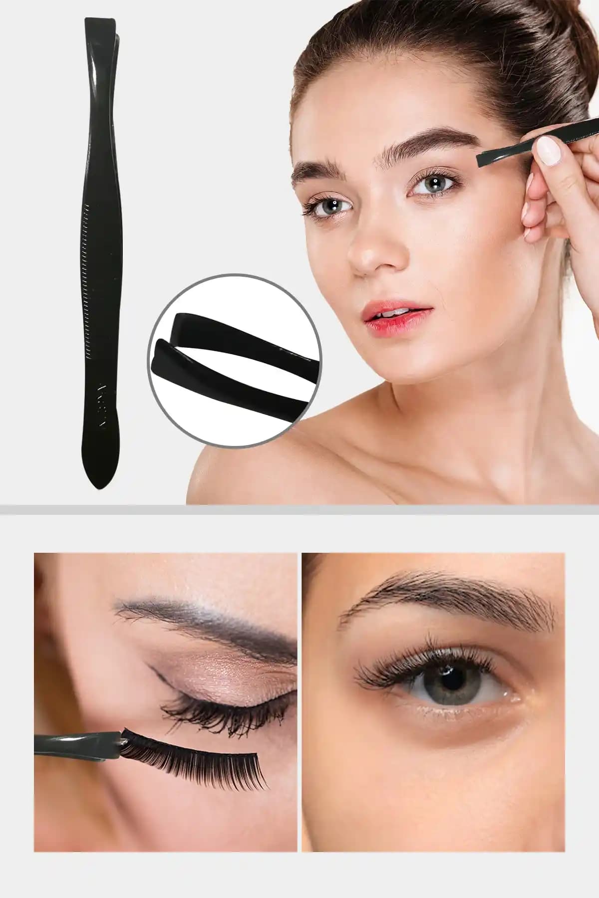 Xolo Siyah Cımbız Klasik Model: Hassas Kaş ve Yüz Tüy Düzeltme için Kompakt Alet