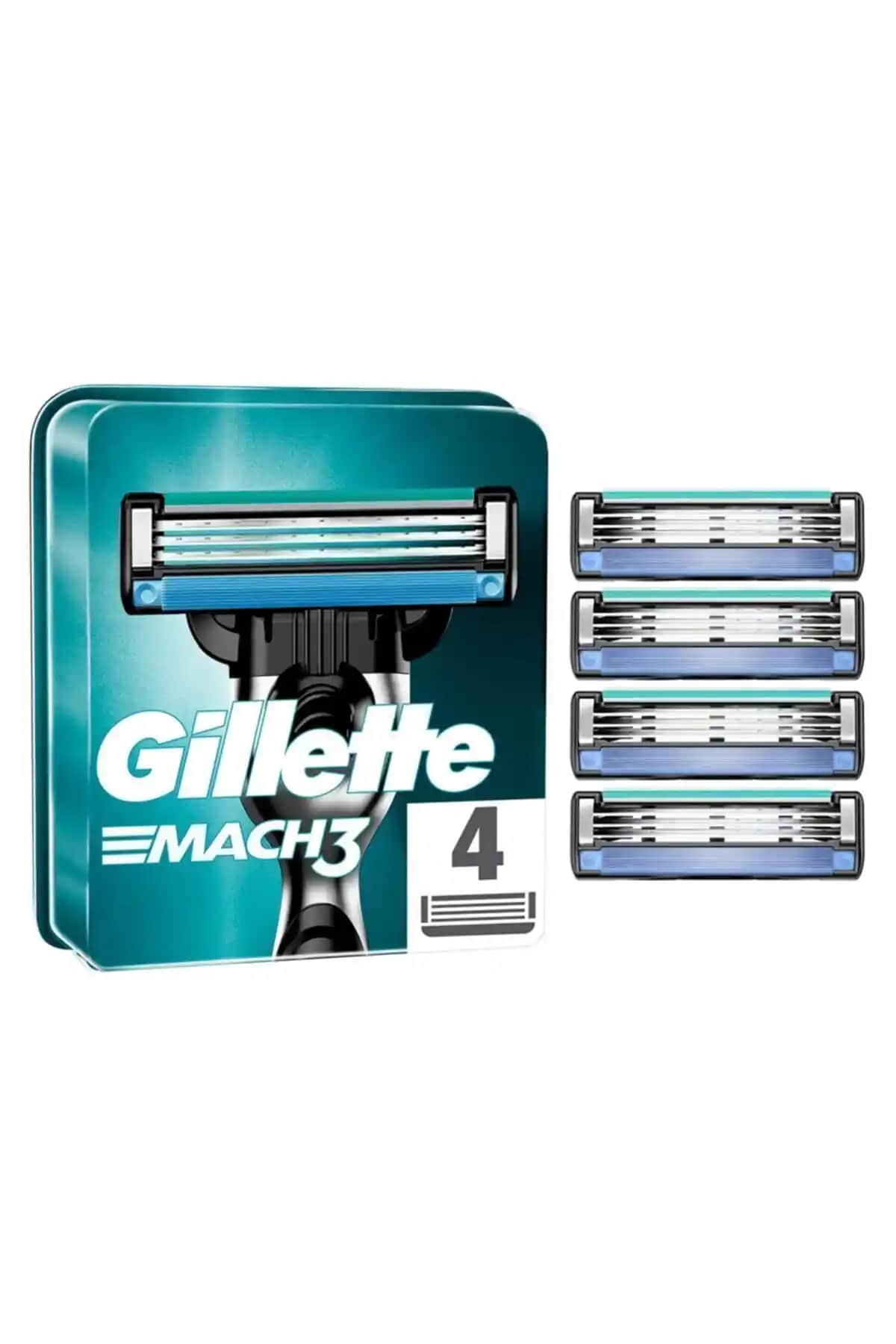 Gillette Mach3 Yedek Tıraş Bıçağı ile Üstün Tıraş Deneyimi