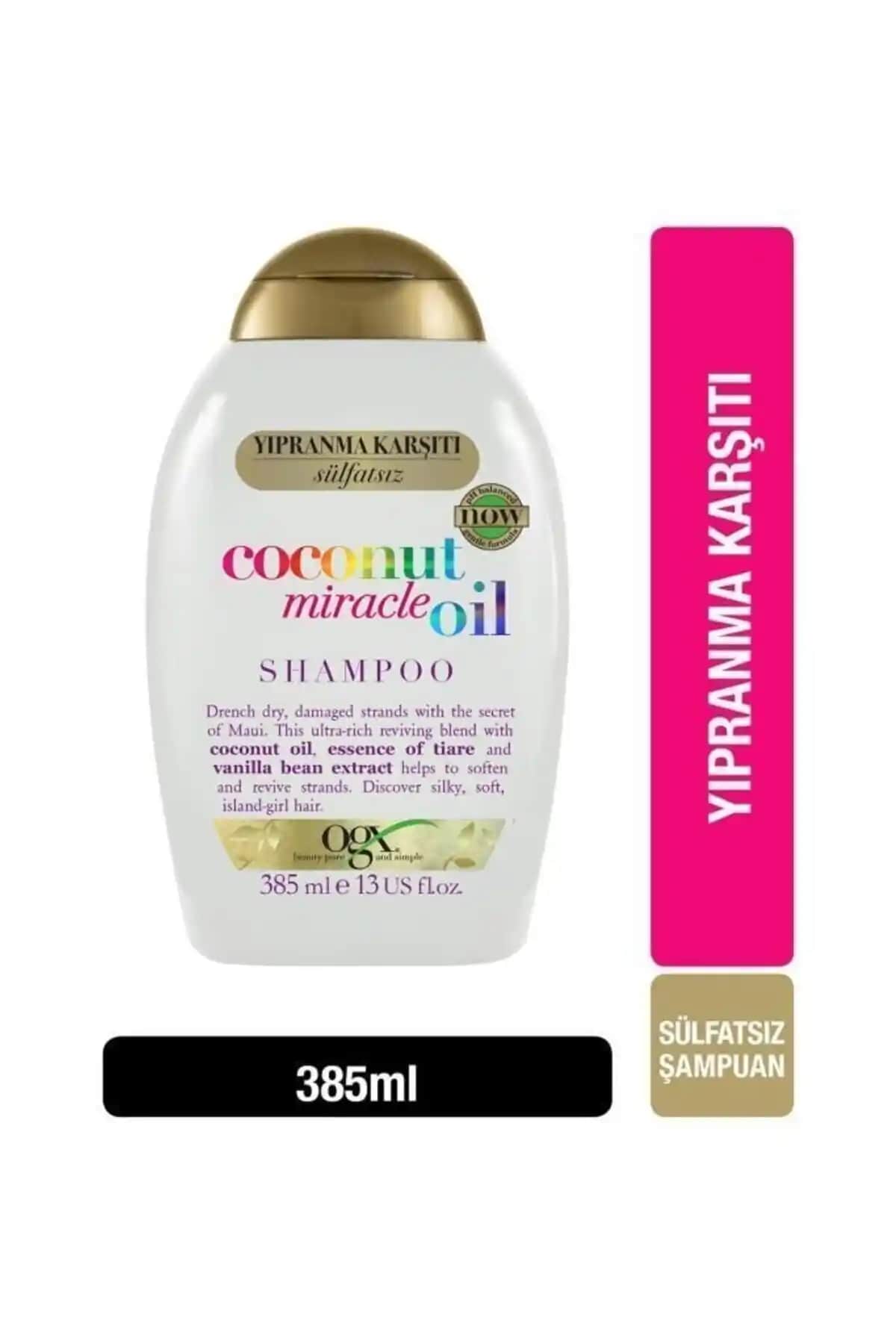 OGX Yipranma Karşıtı Coconut Miracle Oil Sülfatsız Şampuan İncelemesi