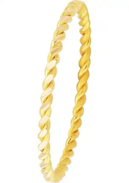 Ahlatcı 10 gr 2'li Burma 22 Ayar Bilezik: Zarif Tasarım ve Yüksek Kalite