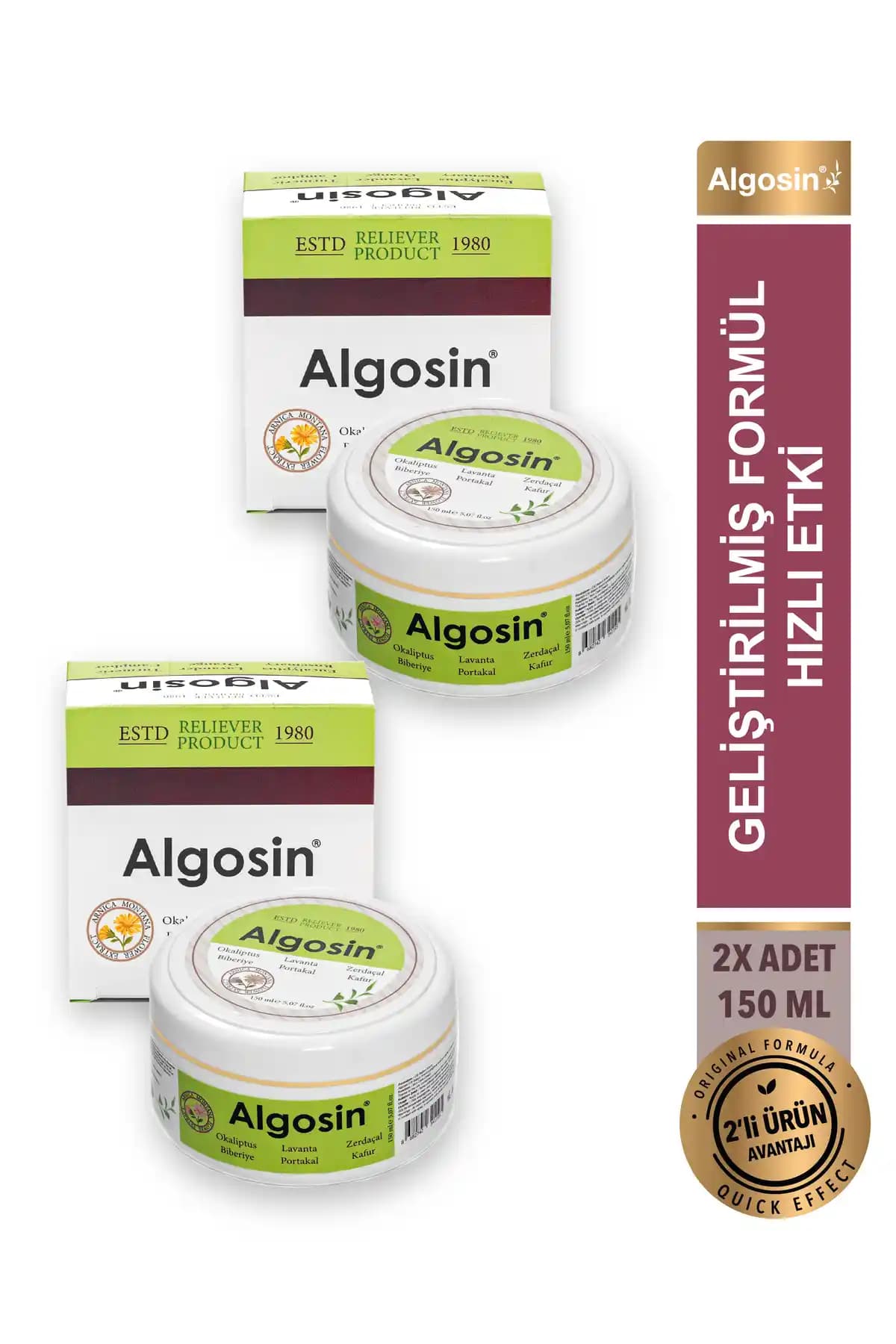 Algosin Masaj Kremi Glukozamin: Doğal ve Etkili Eklem ile Kas Ağrısı Çözümü