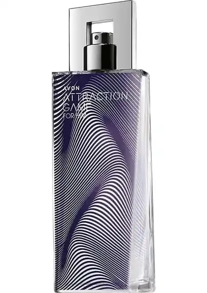 Avon Attraction Game Erkek Parfümü 75 ml - Baharatlı ve Odunsu Koku Profiliyle
