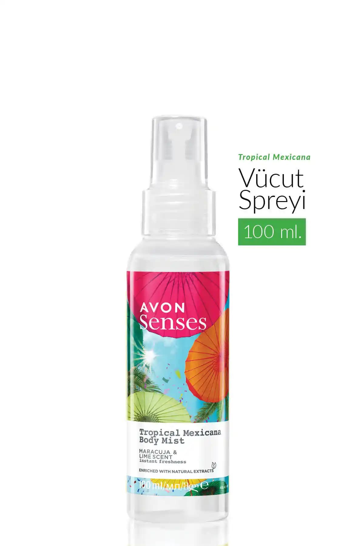 Avon Senses Tropical Mexicana Vücut Spreyi: Narenciye ve Turunçgil Esanslarıyla Ferahlatıcı Koku