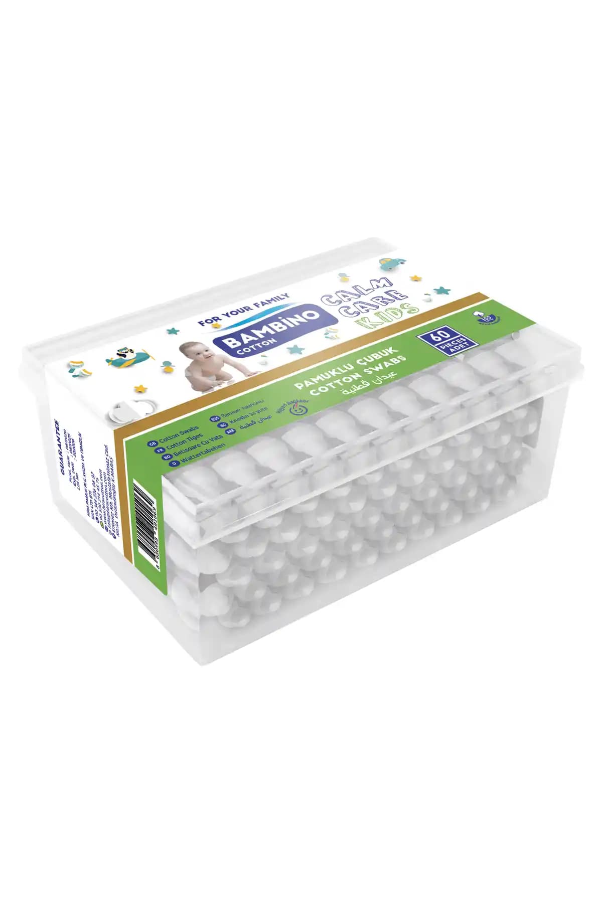 Bambino Cotton Bebe Kulak Çubuğu: Hassas Kulak Temizliği İçin Güvenilir Çözüm